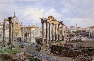 The Forum, Rome, 1878